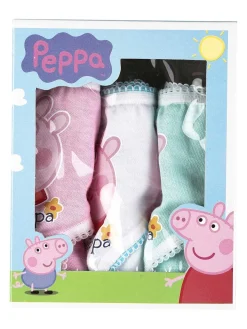 Peppa Pig Tris slip bambina con stampa