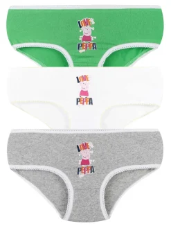 Peppa Pig Tris slip bambina con stampa