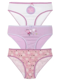 Peppa Pig Tris slip bambina con stampe