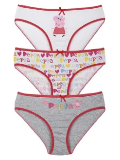Peppa Pig Tris slip bambina con stampe