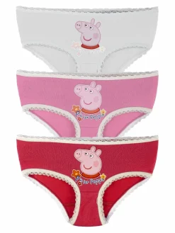 Peppa Pig Tris slip bambina con stampa