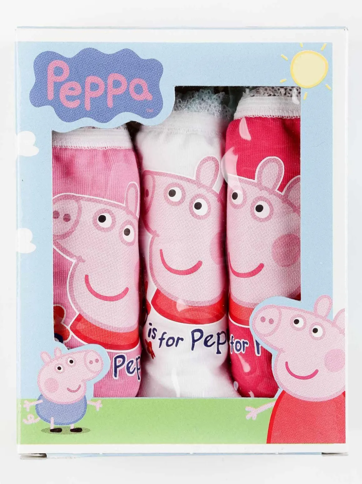 Peppa Pig Tris slip bambina con stampa