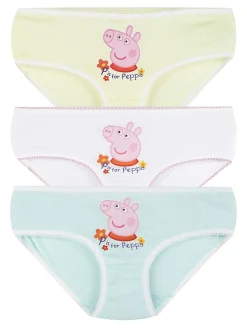 Peppa Pig Tris slip bambina con stampa