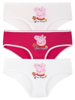 Peppa Pig Tris slip bambina con stampa