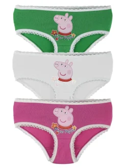 Peppa Pig Tris slip bambina con stampa