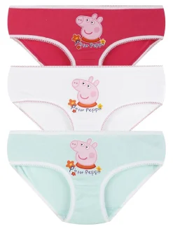 Peppa Pig Tris slip bambina in cotone