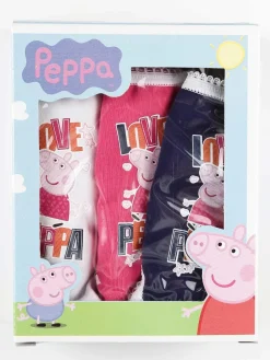 Peppa Pig Tris slip da bambina con stampa