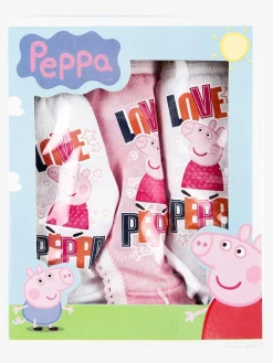 Peppa Pig Tris slip da bambina in cotone