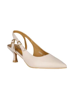 Phard Slingback donna a punta con tacco a rocchetto
