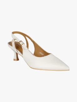 Phard Slingback donna a punta con tacco a rocchetto