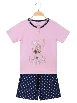 Piccoli Sogni Pigiama corto in cotone da bambina