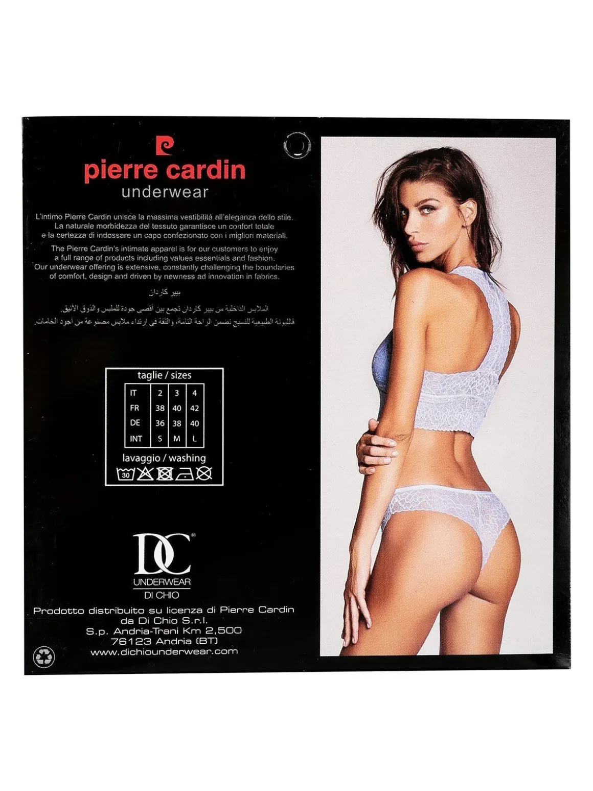 Pierre Cardin Brasiliana in pizzo