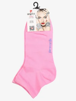 Pierre Cardin Calze corte da donna in cotone elasticizzato - rosa