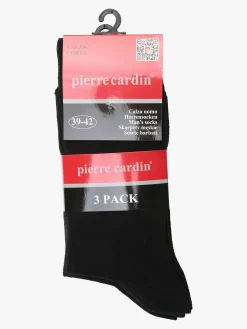 Pierre Cardin Calze corte uomo tinta unita. Confezione 3 paia