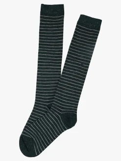 Pierre Cardin Calze lunghe da donna a righe - verde