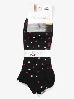 Pierre Cardin Confezione da 3 paia di calze corte da donna il filo di scozia