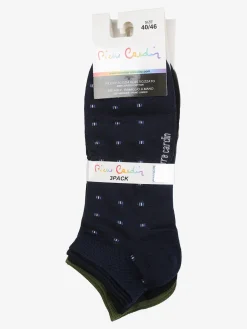 Pierre Cardin Confezione da 3 paia di calze uomo in filo di scozia