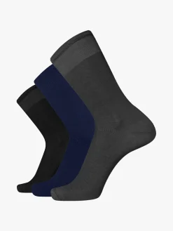 Pierre Cardin Confezione da 3 paia di calze corte da uomo in filo di scozia