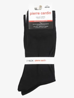 Pierre Cardin Confezione da 3 paia di calze corte da uomo in filo di scozia