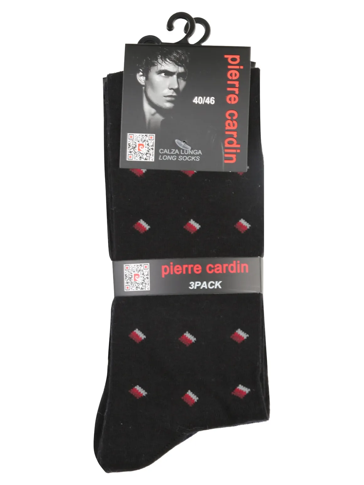 Pierre Cardin Confezione da 3 paia di calze lunghe uomo
