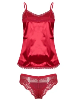 Pierre Cardin Coordinato intimo donna effetto raso