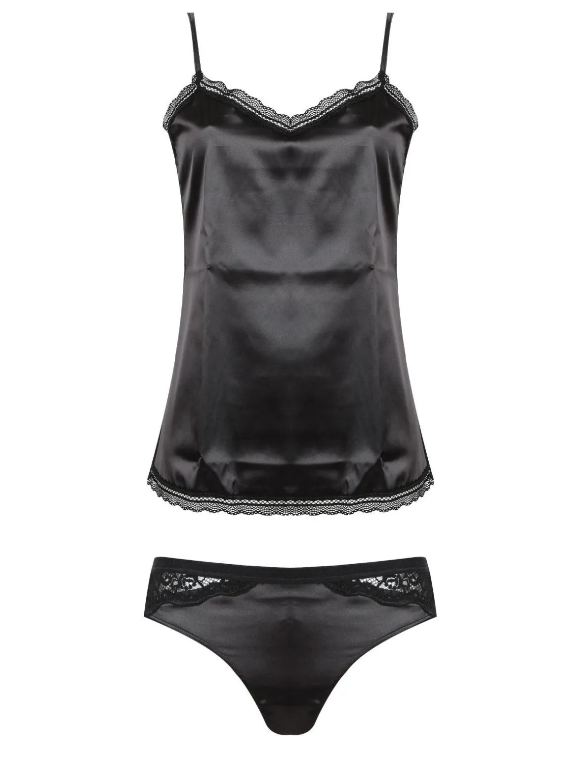 Pierre Cardin Coordinato intimo donna effetto raso
