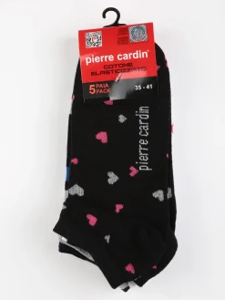 Pierre Cardin 5 Paia di calze corte da donna in cotone