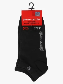 Pierre Cardin Set di 5 paia di calze corte da donna in cotone