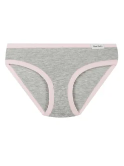 Pierre Cardin Tris di slip da bambina in cotone