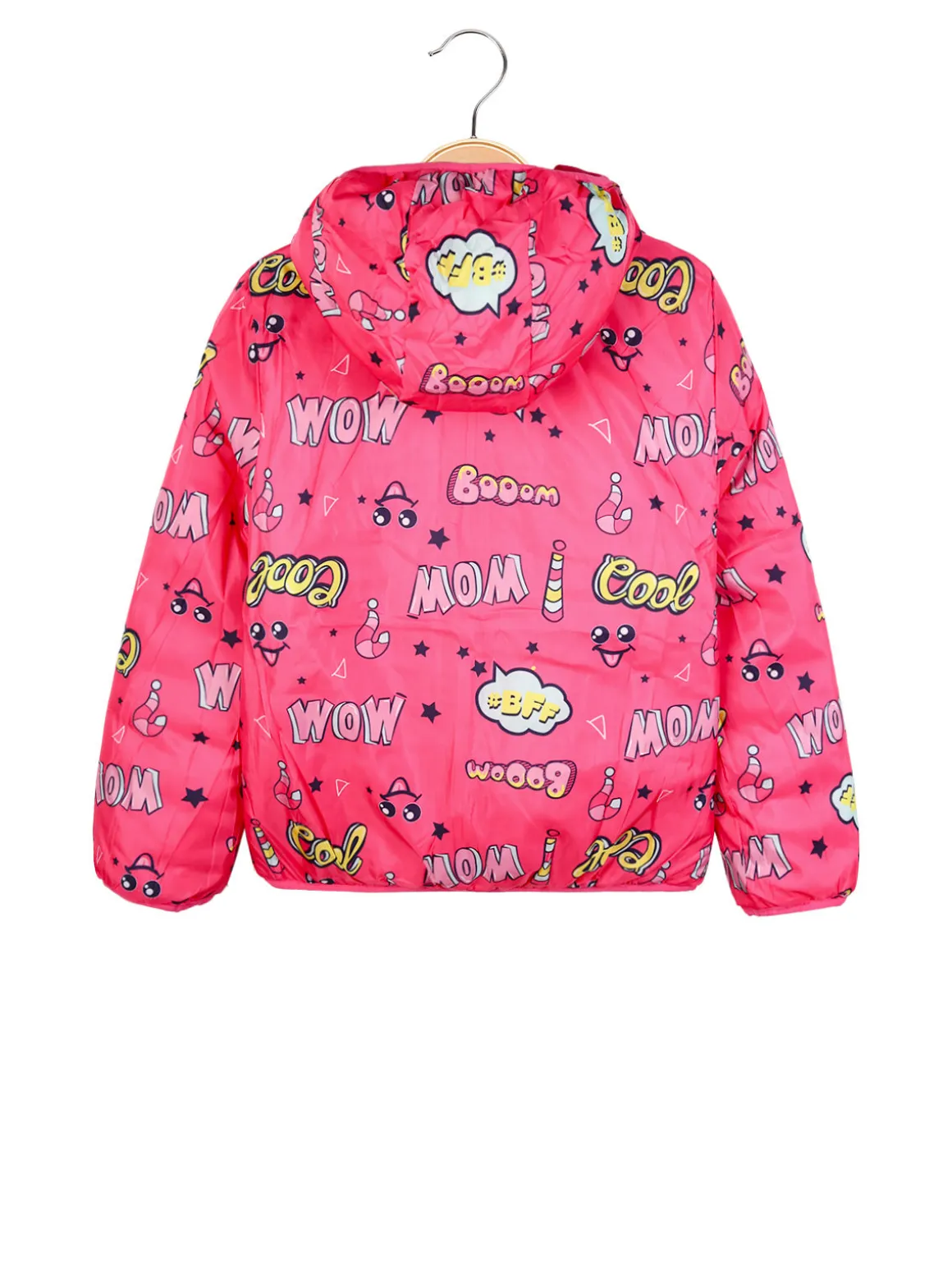 Pink Baby Giubbotto da bambina reversibile: