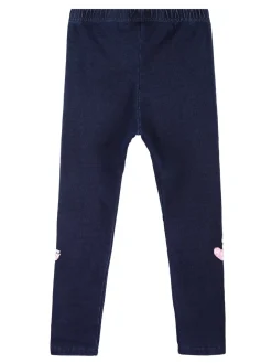 Pink Baby Jeggings bimba con paillettes
