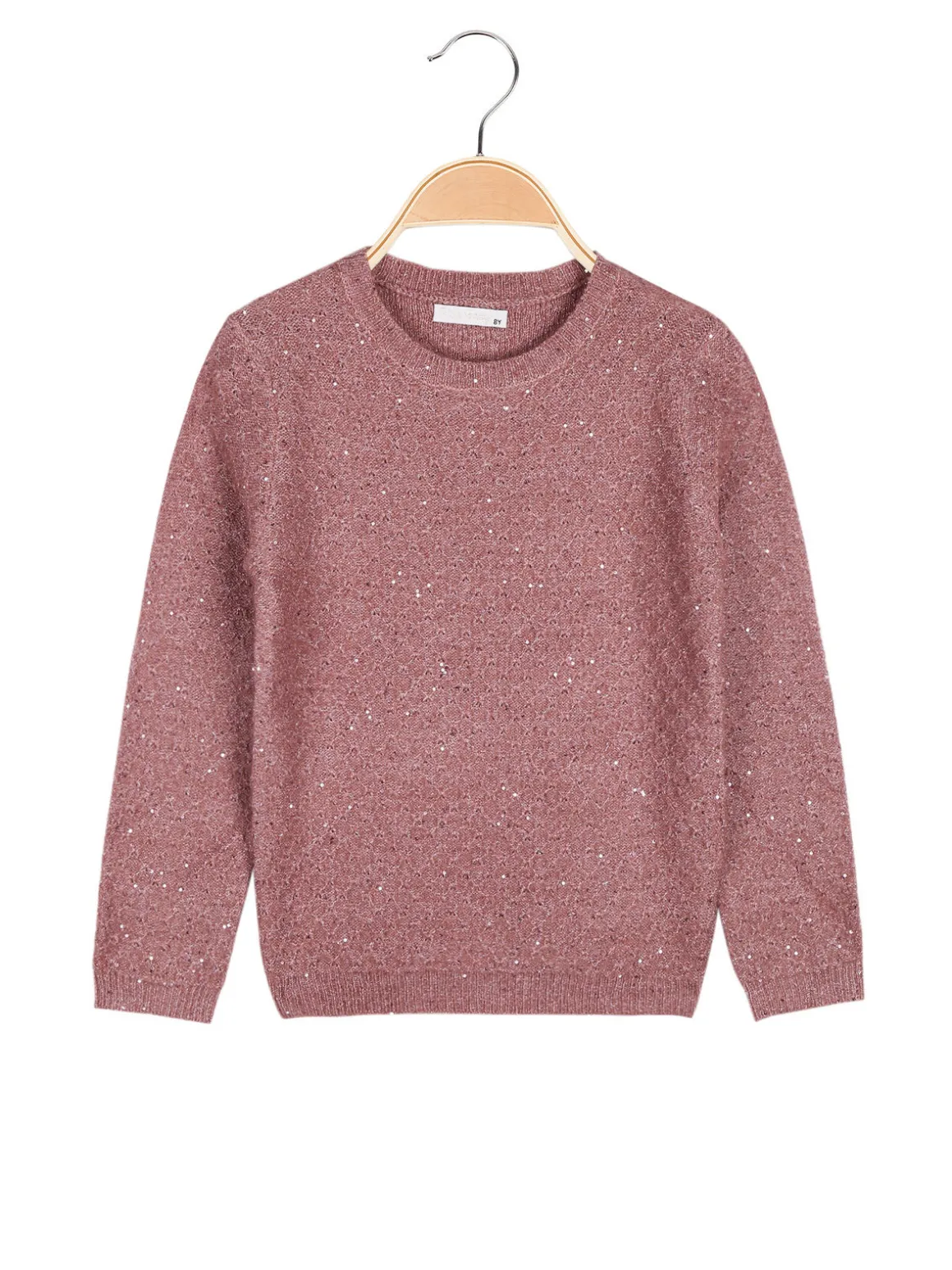 Pink Baby Maglioncino da bimba con pailettes