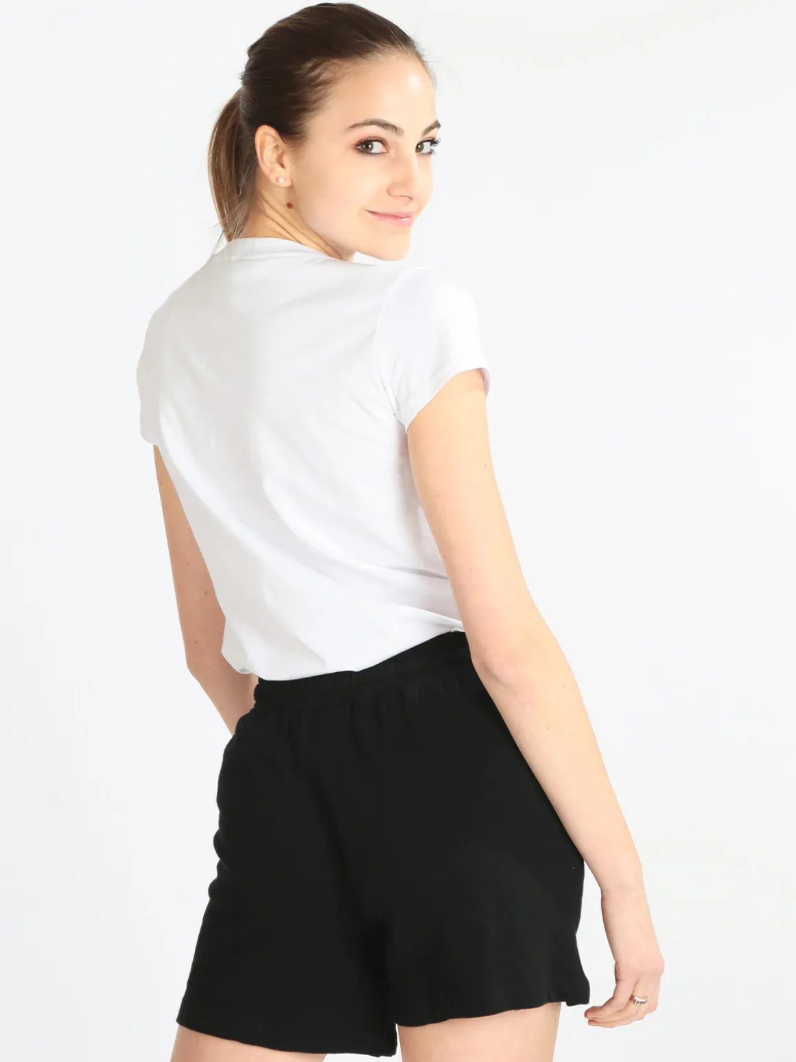 Pink Black T-shirt donna tigre