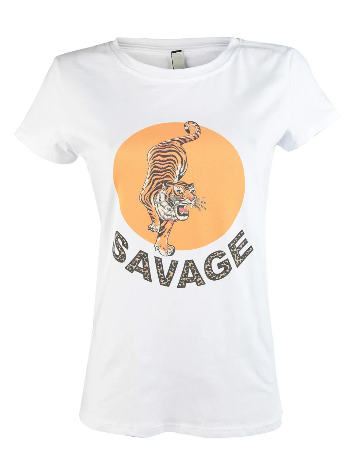 Pink Black T-shirt donna tigre