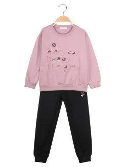 Pink Girl Completo 2 pezzi da bambina - rosa