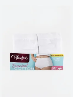 Playtex Slip maxi in cotone elasticizzato pacco da 2 pezzi
