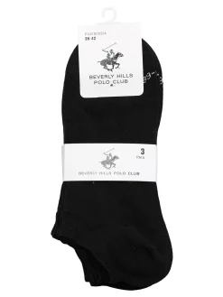 Polo Club Confezione da 3 paia di calze corte in filo di scozia unisex