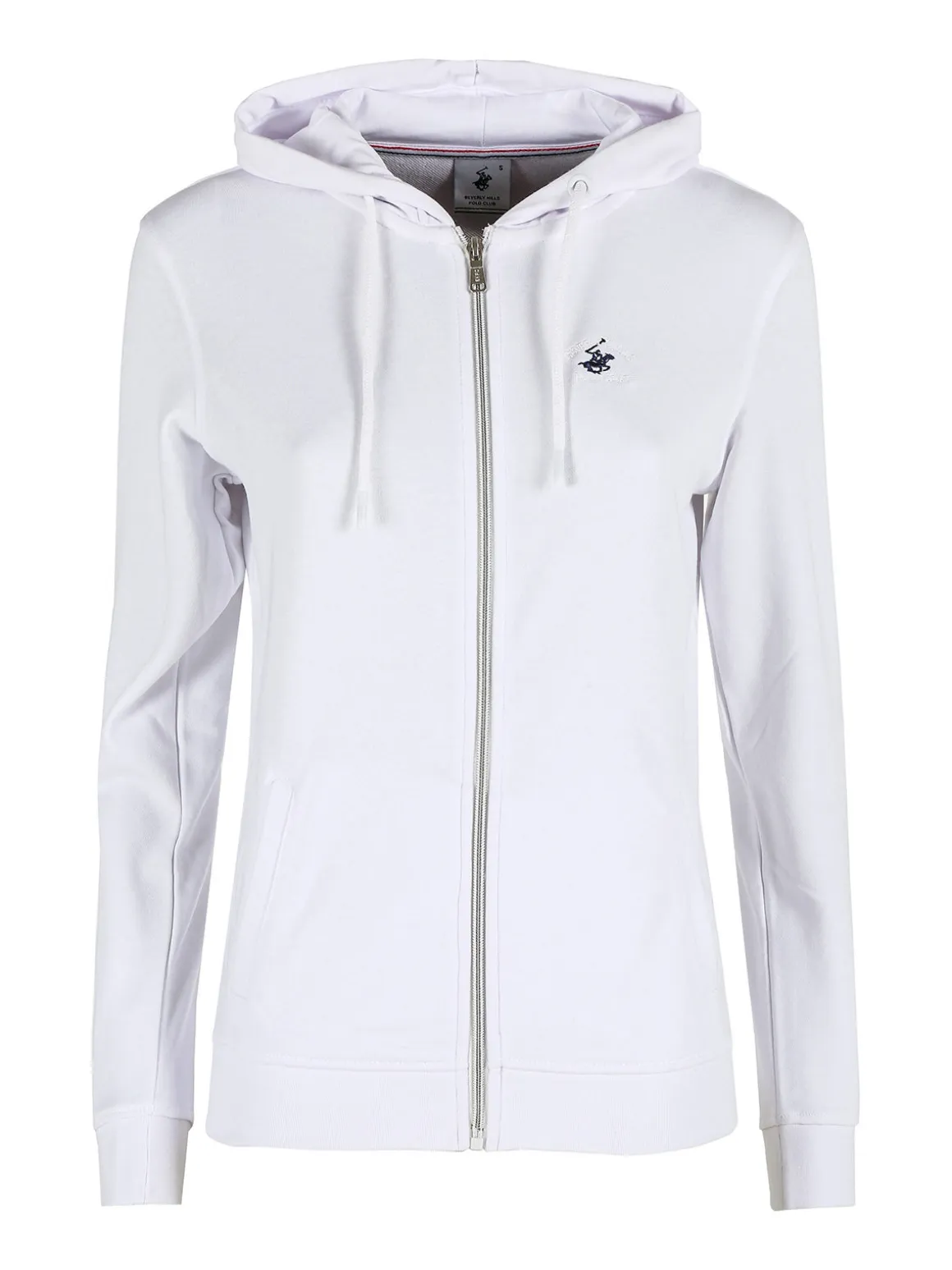 Polo Club Felpa donna con cappuccio e zip intera