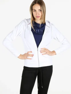 Polo Club Felpa donna con cappuccio e zip intera
