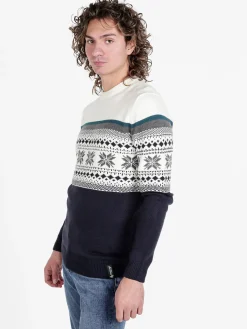 Polo Club Maglione girocollo da uomo con stampe