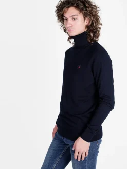 Polo Club Pullover dolcevita in maglia da uomo