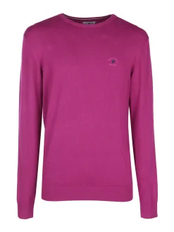 Polo Club Pullover girocollo da uomo in maglia