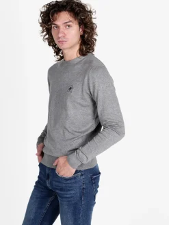 Polo Club Pullover girocollo da uomo in maglia