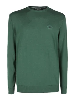 Polo Club Pullover girocollo da uomo in cotone