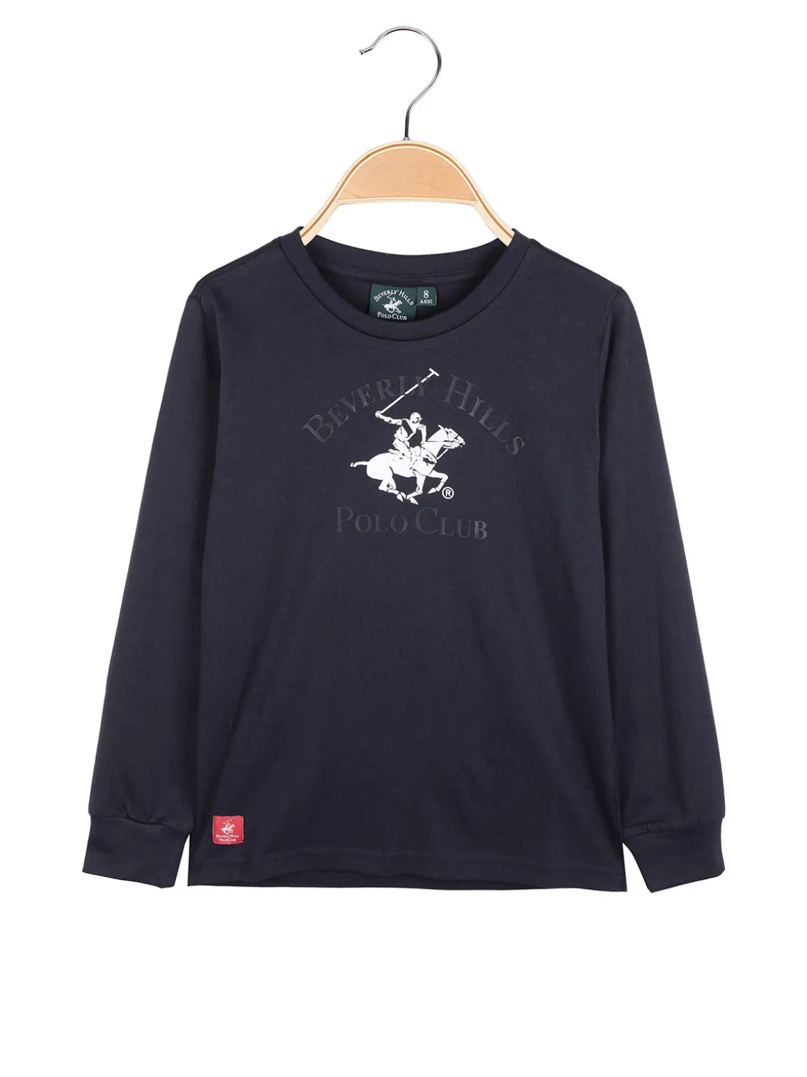 Polo Club T-shirt da bambino a maniche lunghe in cotone