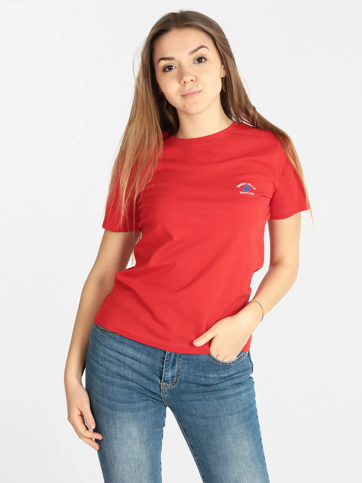 Polo Club T-shirt donna con logo