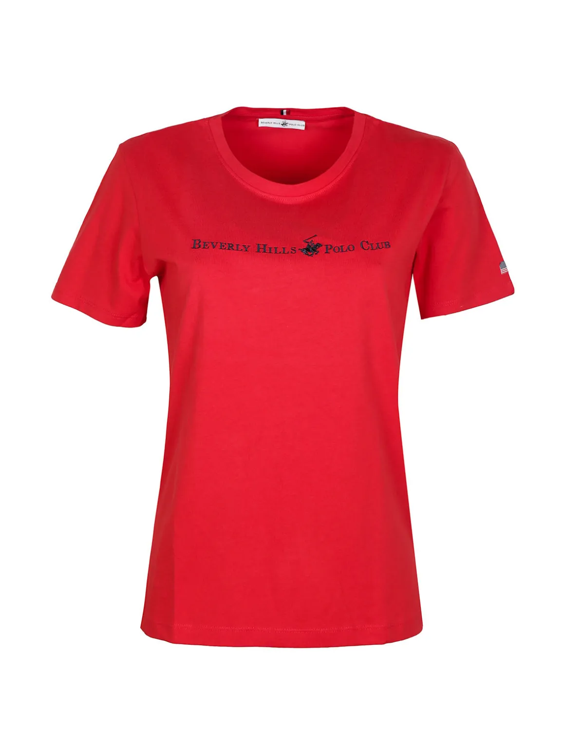 Polo Club T-shirt donna manica corta con scritta