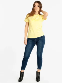 Polo Club T-shirt donna manica corta in cotone