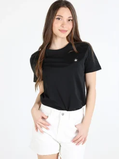 Polo Club T-shirt girocollo da donna in cotone