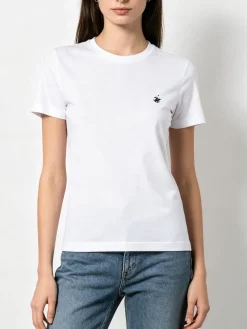Polo Club T-shirt girocollo da donna in cotone